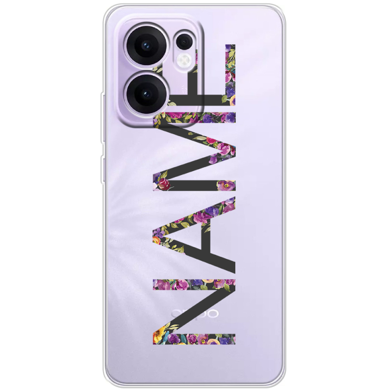 Прозорий чохол BoxFace OPPO Reno 13 FS 5G Именной