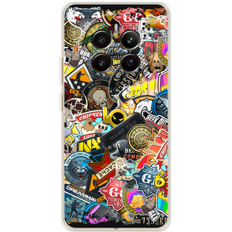 Чохол BoxFace Realme 12 4G CS:Go Stickerbombing