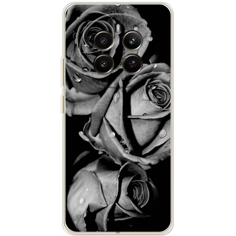 Чохол BoxFace Realme 12 4G Black and White Roses