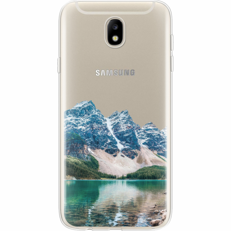 Прозрачный чехол Uprint Samsung J730 Galaxy J7 2017 Blue Mountain