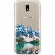 Прозрачный чехол Uprint Samsung J730 Galaxy J7 2017 Blue Mountain