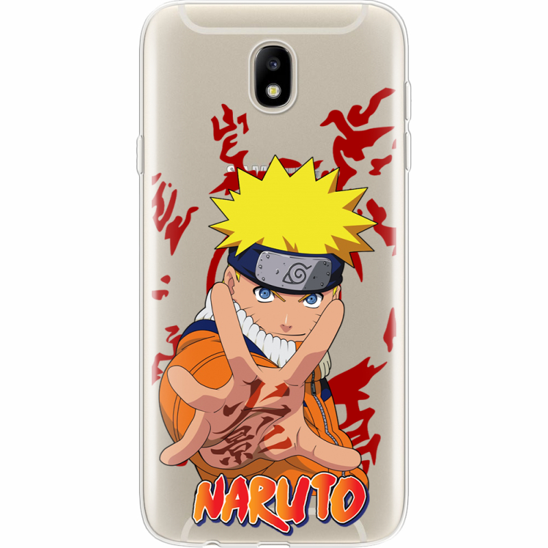 Прозрачный чехол Uprint Samsung J730 Galaxy J7 2017 Naruto