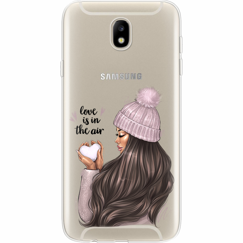 Прозрачный чехол Uprint Samsung J730 Galaxy J7 2017 love is in the air