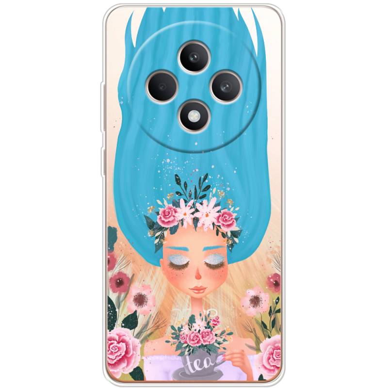 Прозорий чохол BoxFace OPPO Reno 12 FS Blue Hair