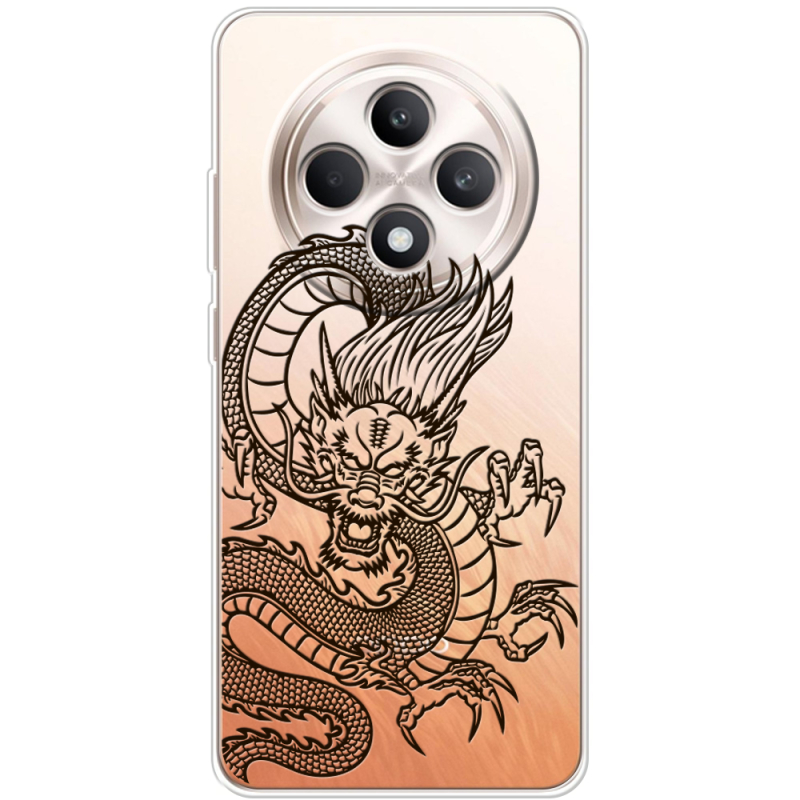 Прозорий чохол BoxFace OPPO Reno 12 FS Chinese Dragon