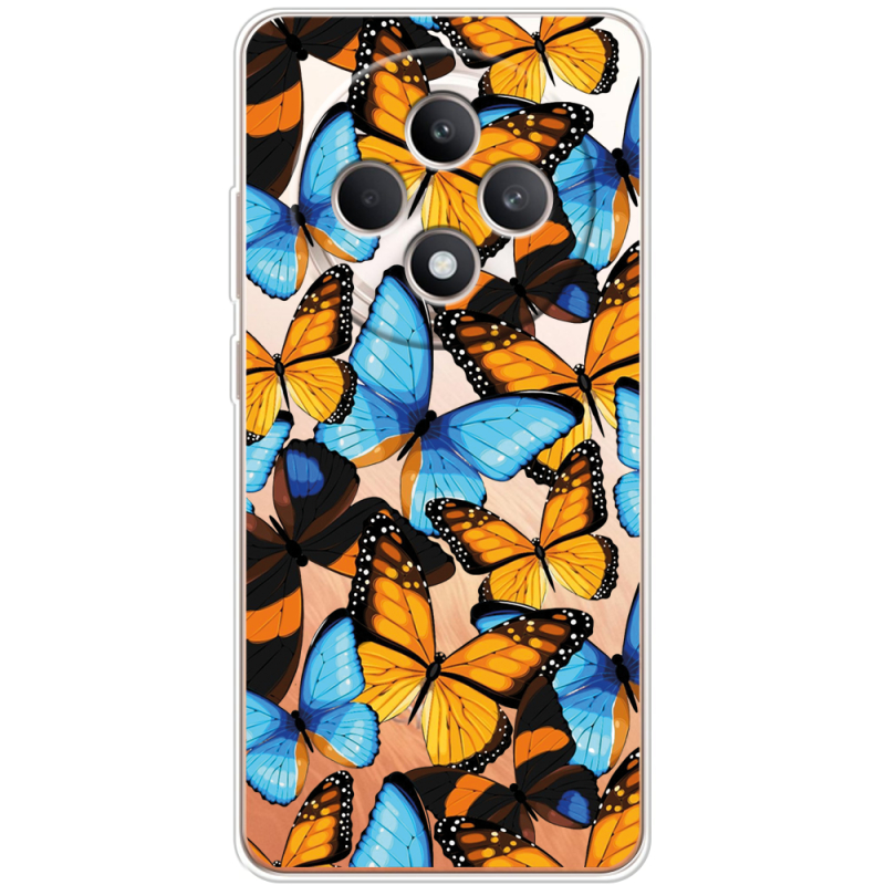 Прозорий чохол BoxFace OPPO Reno 12 FS Butterfly Morpho