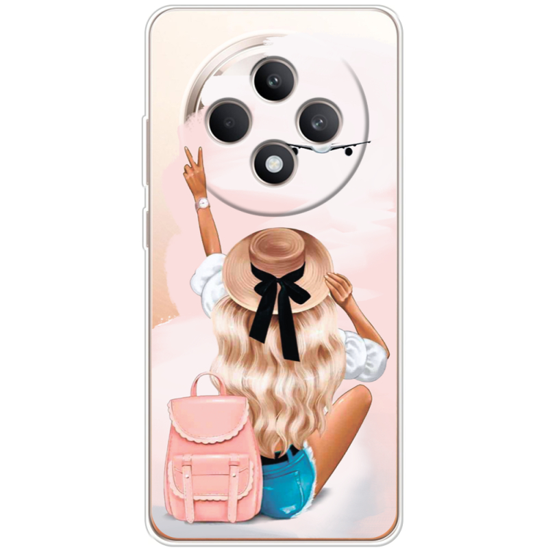 Прозорий чохол BoxFace OPPO Reno 12 FS Travel Girl