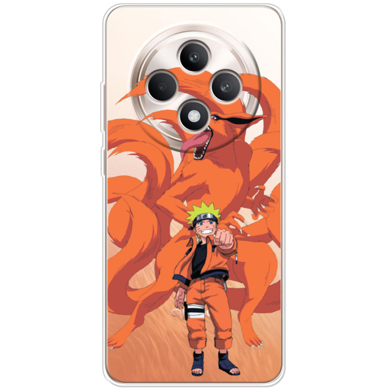 Прозорий чохол BoxFace OPPO Reno 12 FS Naruto and Kurama