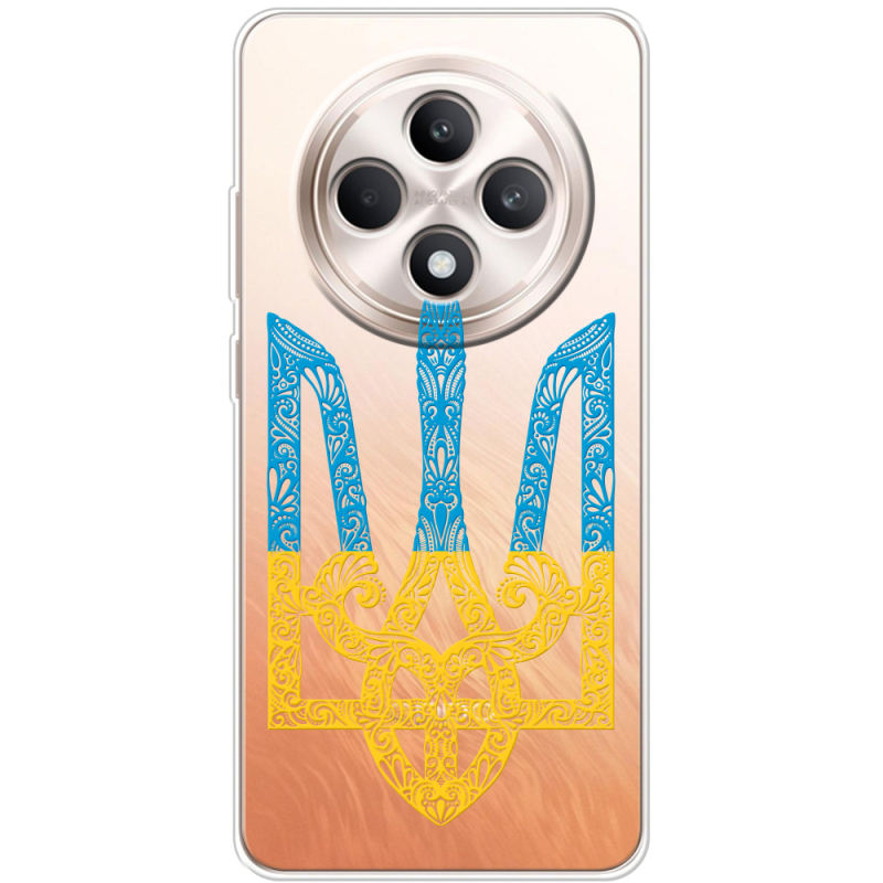 Прозорий чохол BoxFace OPPO Reno 12 FS Gold Trident