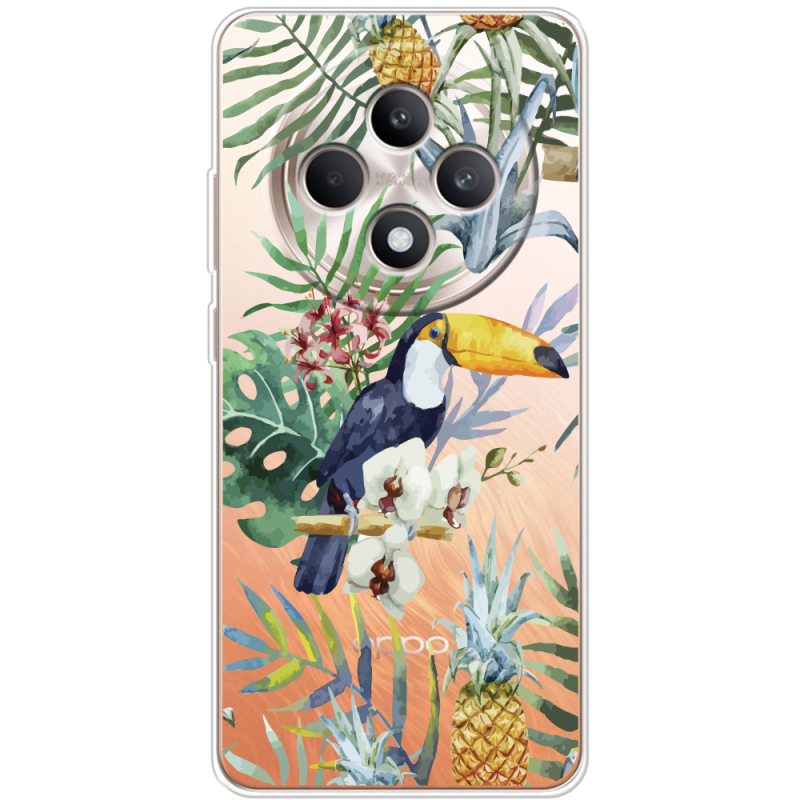Прозорий чохол BoxFace OPPO Reno 12 FS Tucan