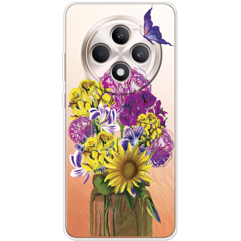 Прозорий чохол BoxFace OPPO Reno 12 FS My Bouquet