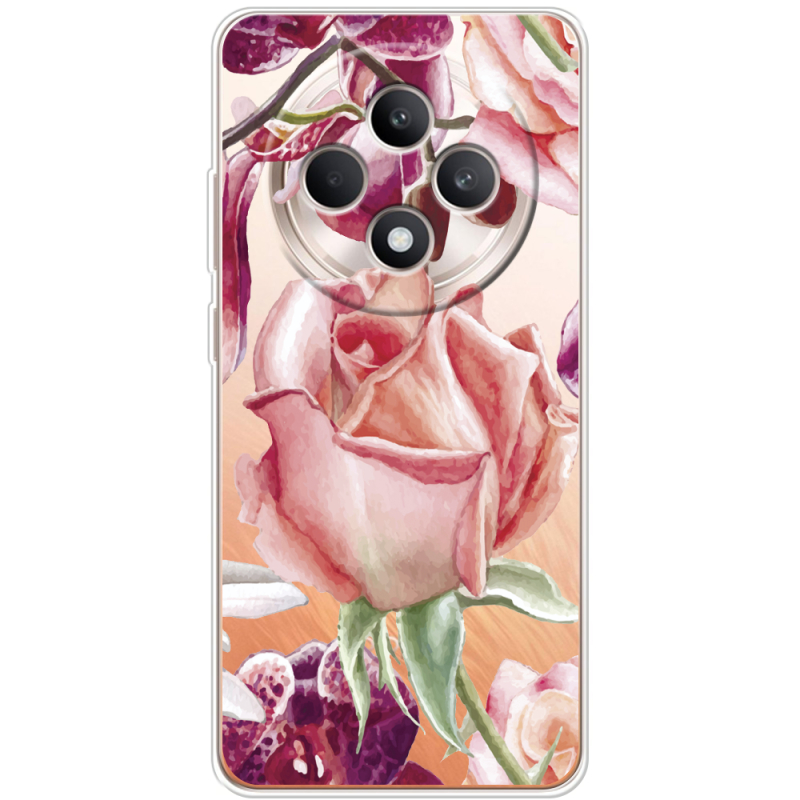 Прозорий чохол BoxFace OPPO Reno 12 FS Rose