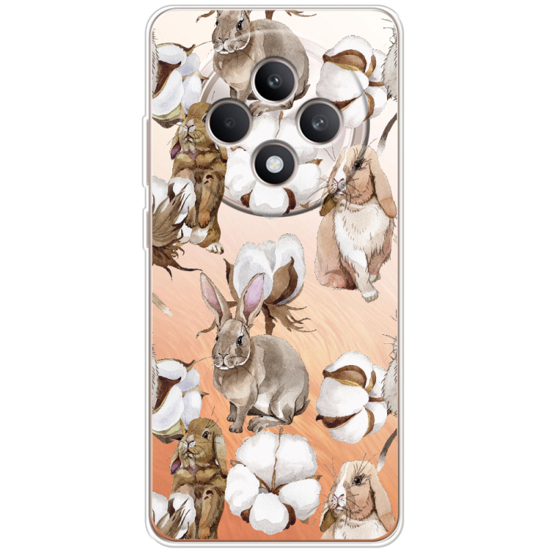 Прозорий чохол BoxFace OPPO Reno 12 FS Cotton and Rabbits