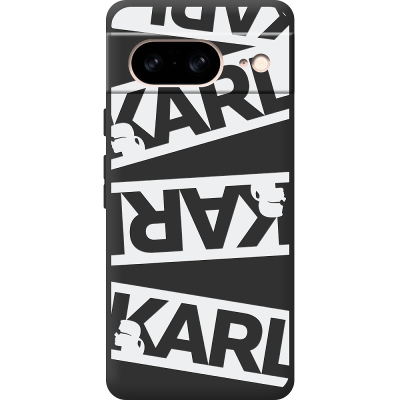 Черный чехол BoxFace Google Pixel 7 White Karl