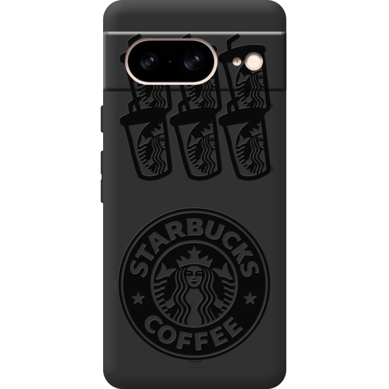 Черный чехол BoxFace Google Pixel 7 Black Coffee