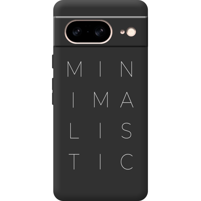 Черный чехол BoxFace Google Pixel 7 Minimalistic