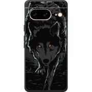 Черный чехол BoxFace Google Pixel 7 Wolf