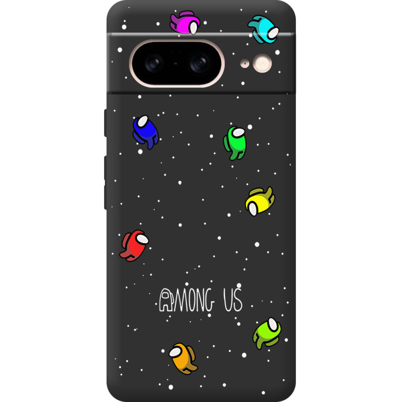 Черный чехол BoxFace Google Pixel 7 Among Us Invisible