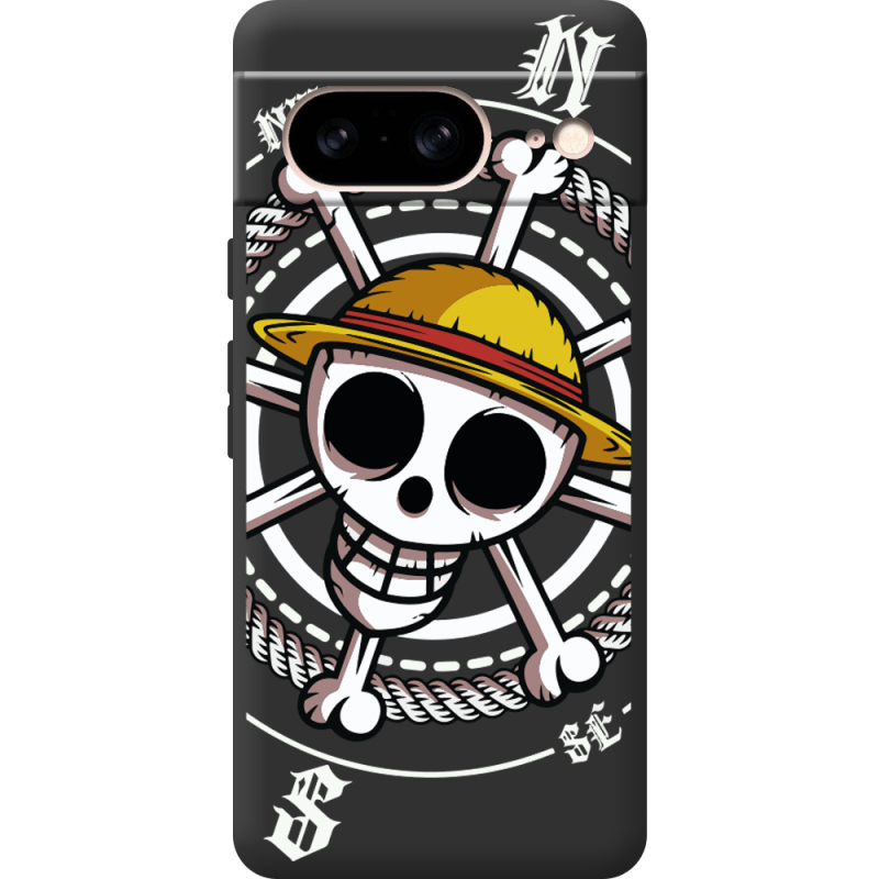 Черный чехол BoxFace Google Pixel 7 One Piece Компас