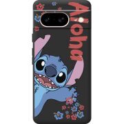 Черный чехол BoxFace Google Pixel 7 Гавайський гість Stich
