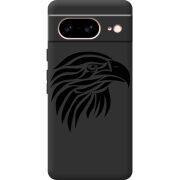 Черный чехол BoxFace Google Pixel 7 Eagle