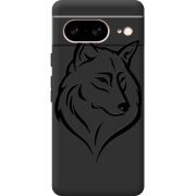 Черный чехол BoxFace Google Pixel 7 Wolf