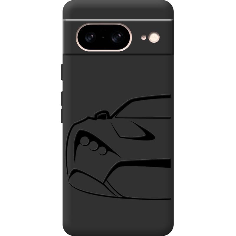 Черный чехол BoxFace Google Pixel 7 Sportcar