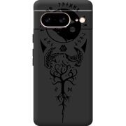 Черный чехол BoxFace Google Pixel 7 Hugin and Munin