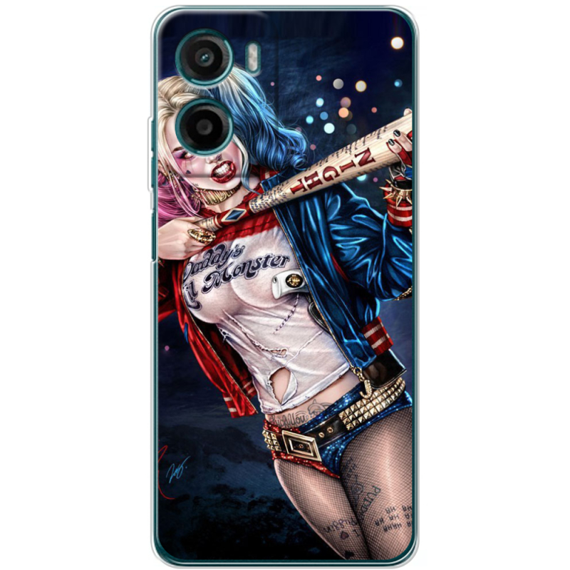 Чохол BoxFace Motorola G05 Harley Quinn