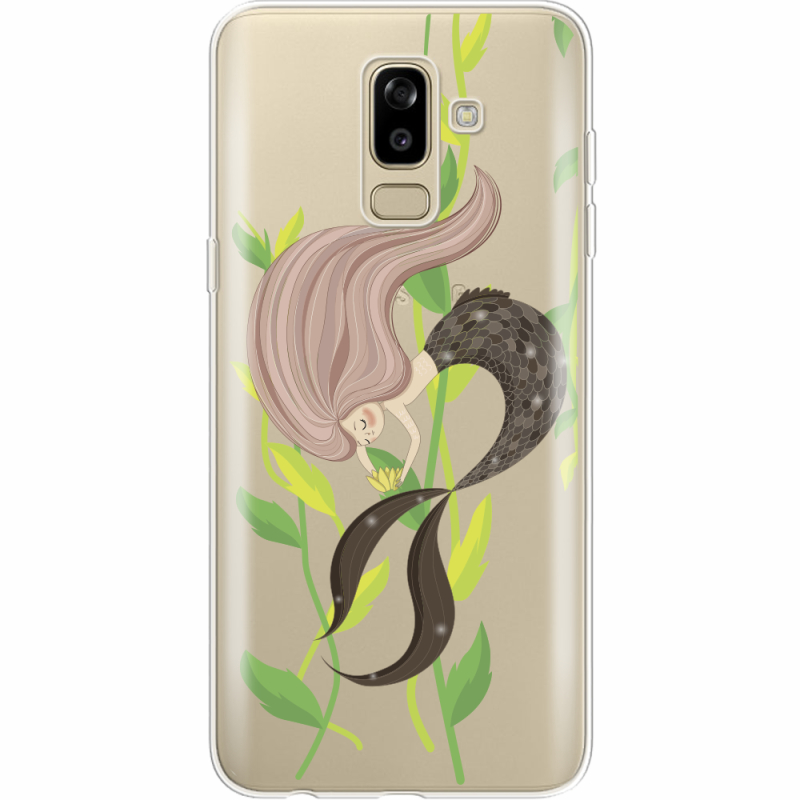 Прозрачный чехол Uprint Samsung J810 Galaxy J8 2018 Cute Mermaid