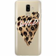 Прозрачный чехол Uprint Samsung J810 Galaxy J8 2018 Wild Love