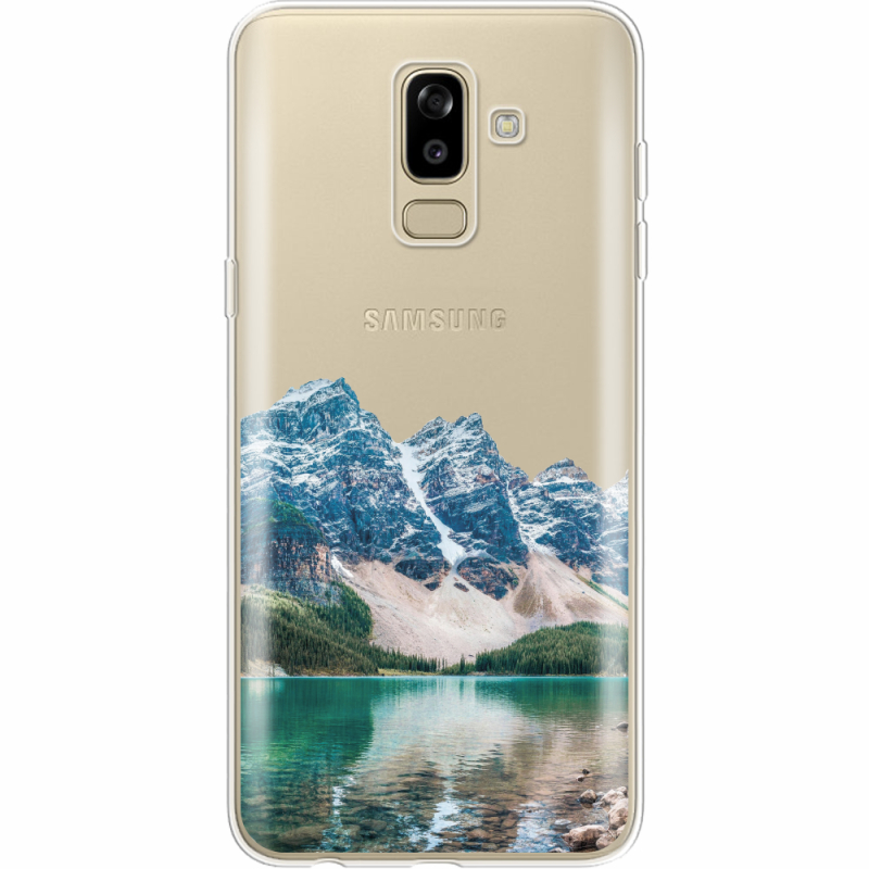 Прозрачный чехол Uprint Samsung J810 Galaxy J8 2018 Blue Mountain