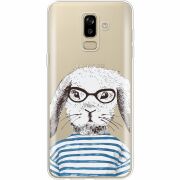 Прозрачный чехол Uprint Samsung J810 Galaxy J8 2018 MR. Rabbit