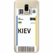Прозрачный чехол Uprint Samsung J810 Galaxy J8 2018 Ticket Kiev
