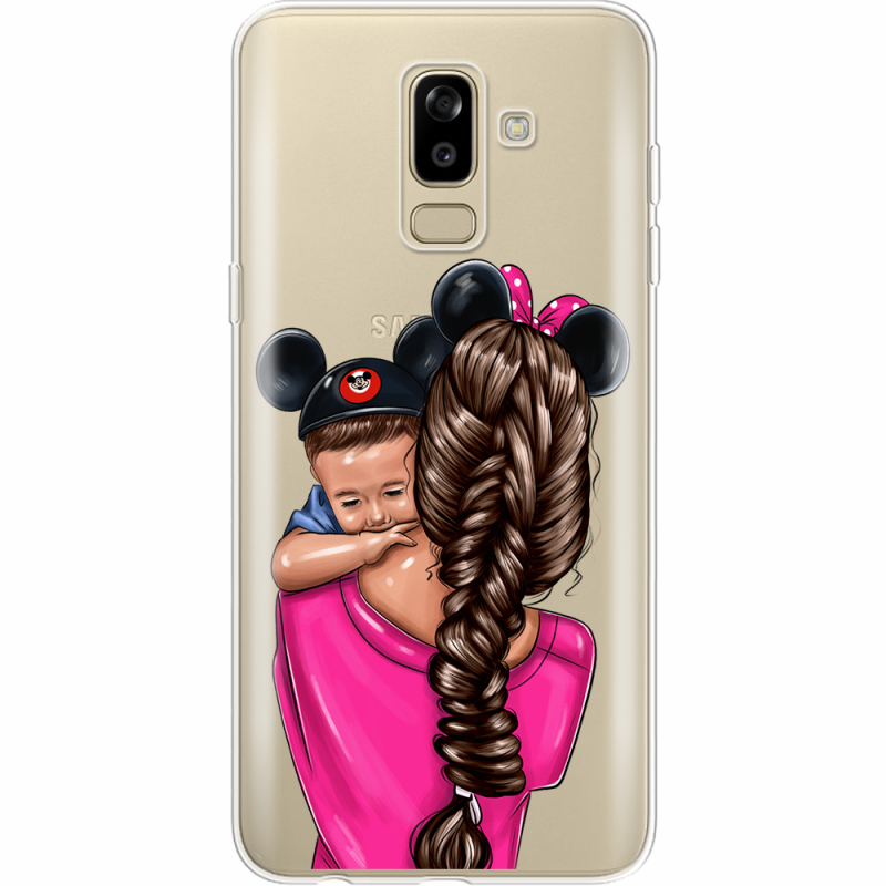 Прозрачный чехол Uprint Samsung J810 Galaxy J8 2018 Mouse Mommy