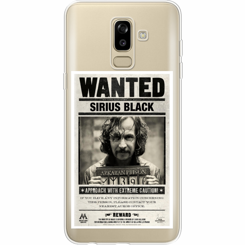 Прозрачный чехол Uprint Samsung J810 Galaxy J8 2018 Sirius Black