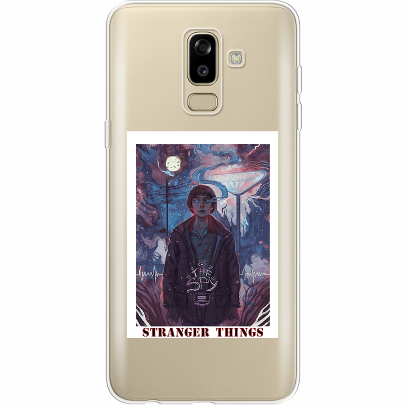 Прозрачный чехол Uprint Samsung J810 Galaxy J8 2018 Stranger Things