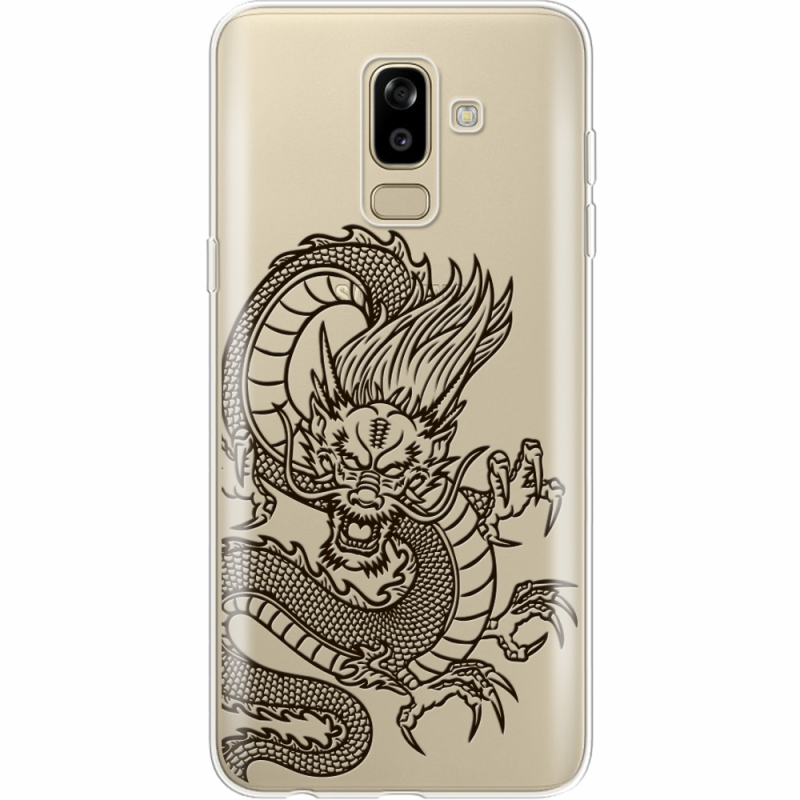 Прозрачный чехол Uprint Samsung J810 Galaxy J8 2018 Chinese Dragon