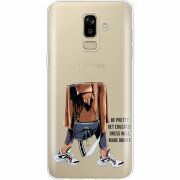 Прозрачный чехол Uprint Samsung J810 Galaxy J8 2018 Motivation