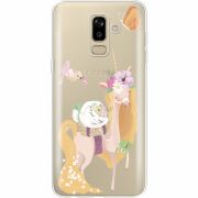 Прозрачный чехол Uprint Samsung J810 Galaxy J8 2018 Uni Blonde