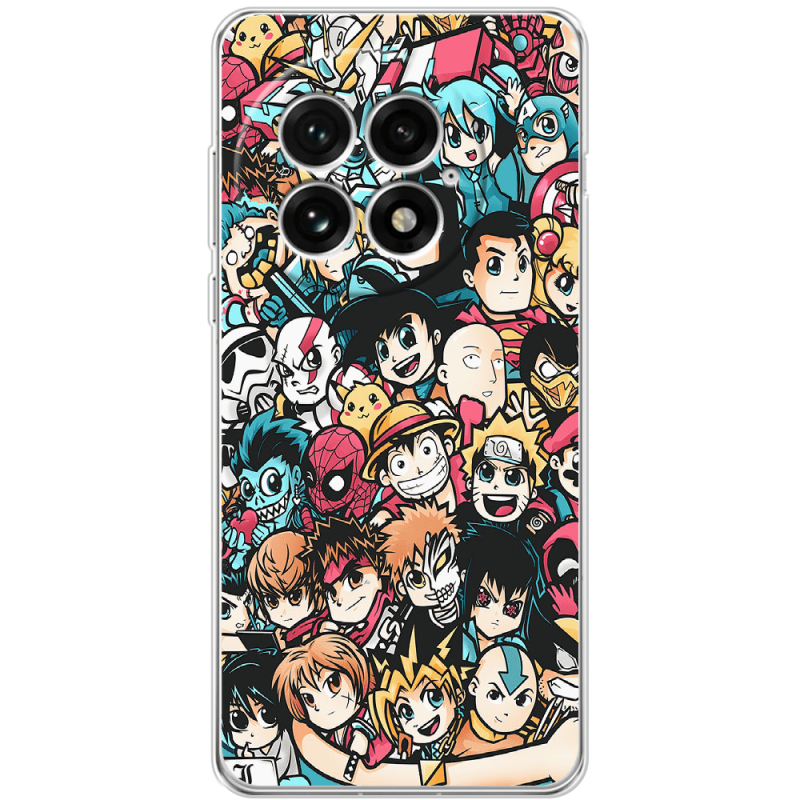 Чохол BoxFace OnePlus 13 Anime Stickers