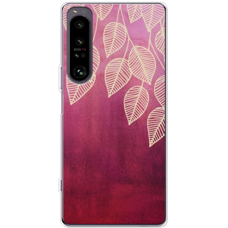 Чохол BoxFace Sony Xperia 1 IV Gold Leaves