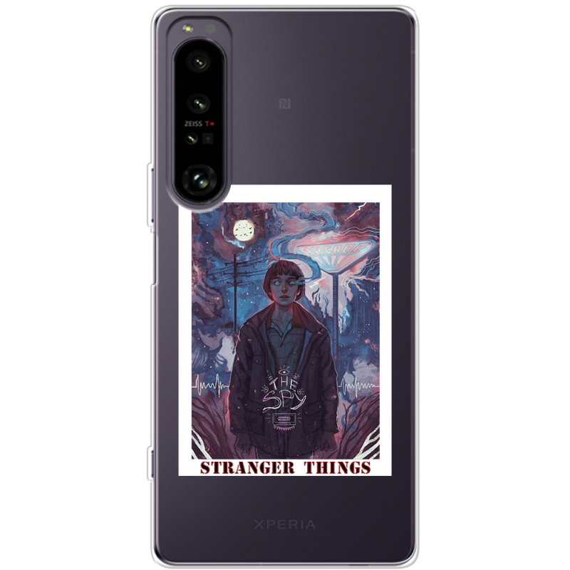 Прозорий чохол BoxFace Sony Xperia 1 IV Stranger Things