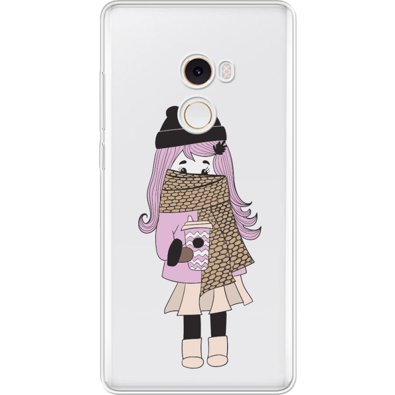 Прозрачный чехол Uprint Xiaomi Mi Mix 2 Winter Morning Girl