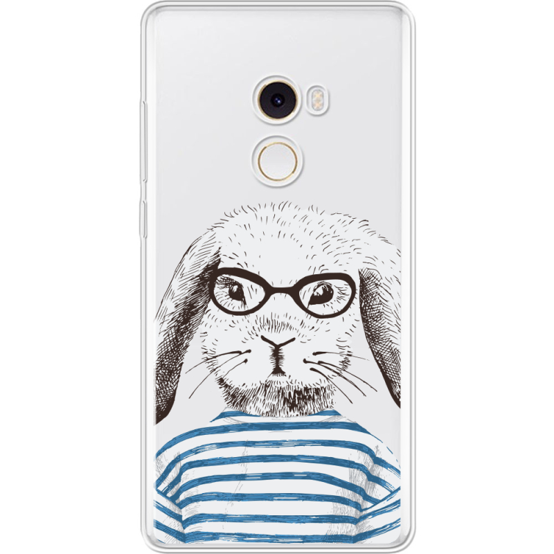Прозрачный чехол Uprint Xiaomi Mi Mix 2 MR. Rabbit