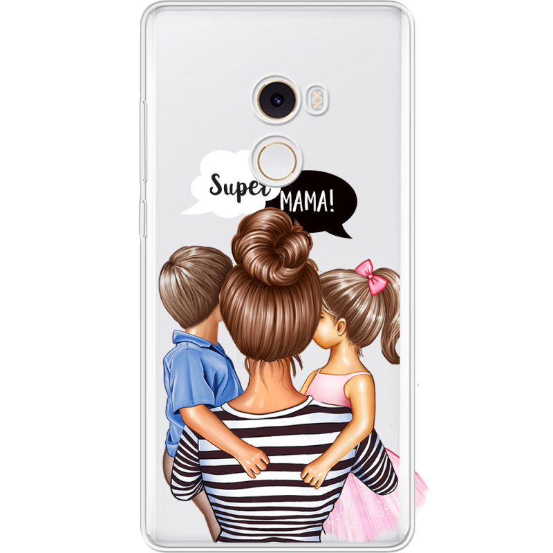 Прозрачный чехол Uprint Xiaomi Mi Mix 2 Super Mama