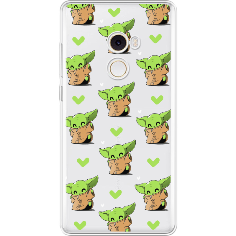 Прозрачный чехол Uprint Xiaomi Mi Mix 2 Pattern Baby Yoda