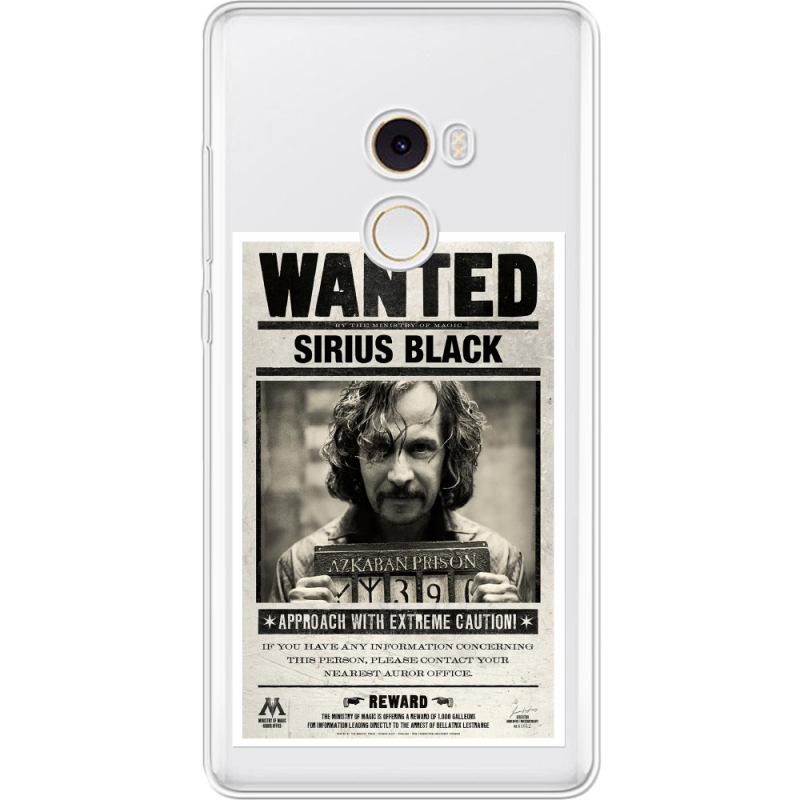 Прозрачный чехол Uprint Xiaomi Mi Mix 2 Sirius Black