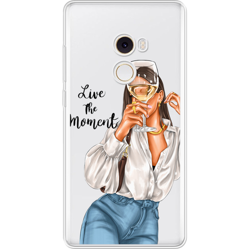 Прозрачный чехол Uprint Xiaomi Mi Mix 2 Live The Moment