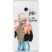 Прозрачный чехол Uprint Xiaomi Mi Mix 2 Follow Your Dreams